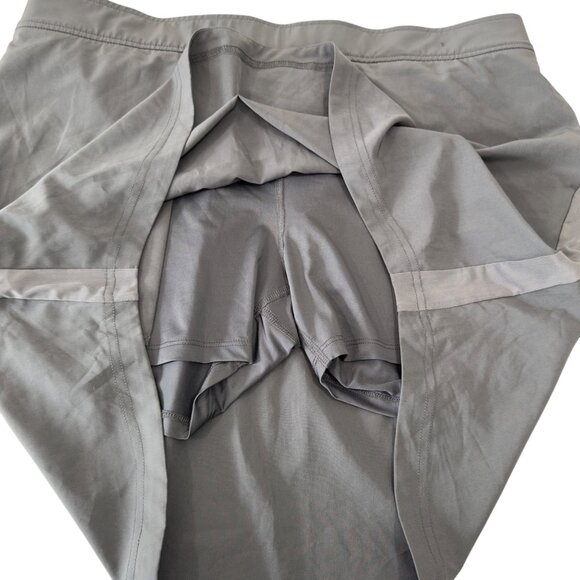 Eddie Bauer Women SZ XXL Gray Athletic Skort Built-In Shorts Stretchy Activewear - Picture 3 of 9